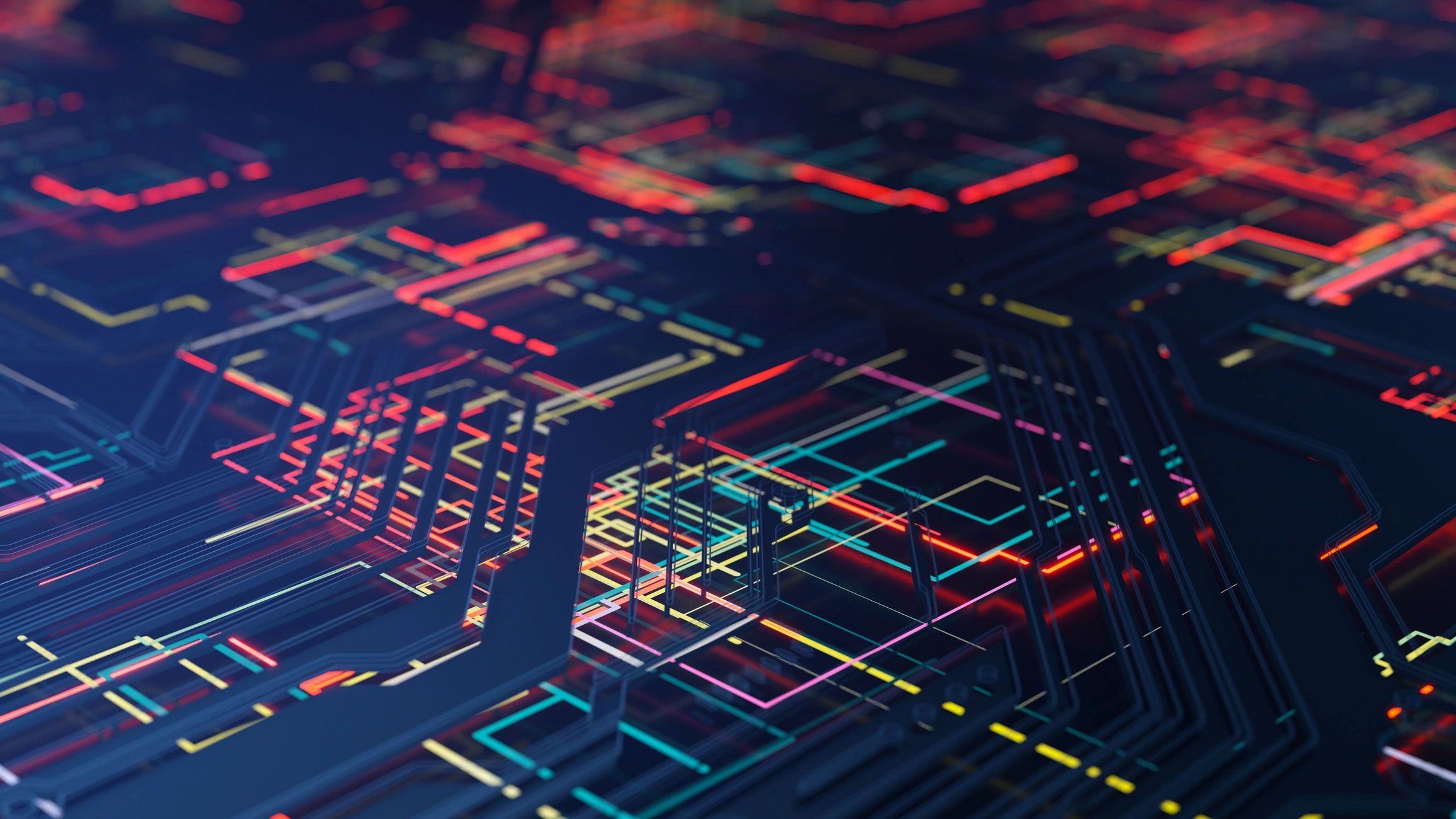 Abstract digital technology background